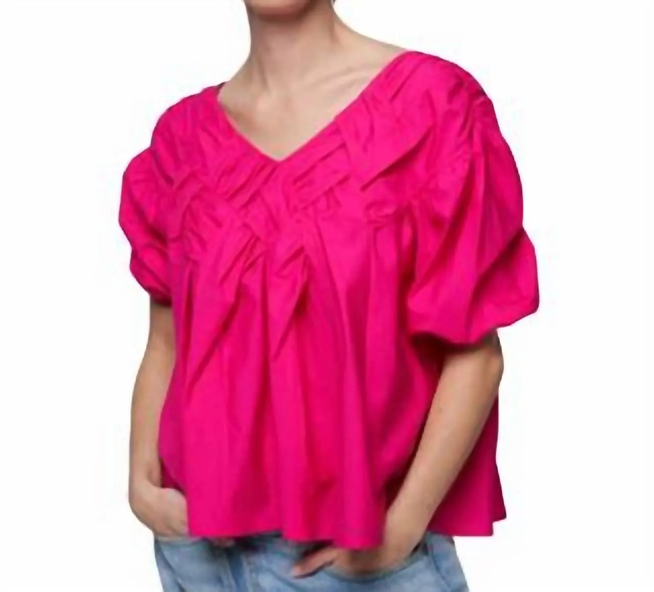 Antares Top In Magenta