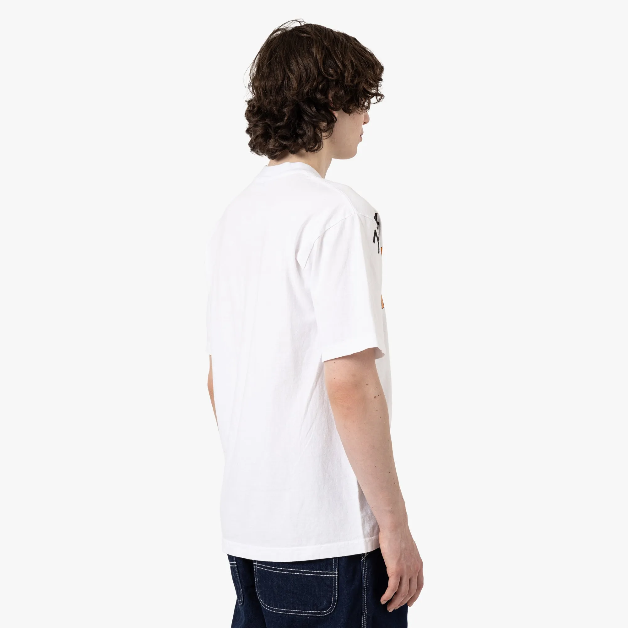 b.Eautiful Orange T-Shirt / White