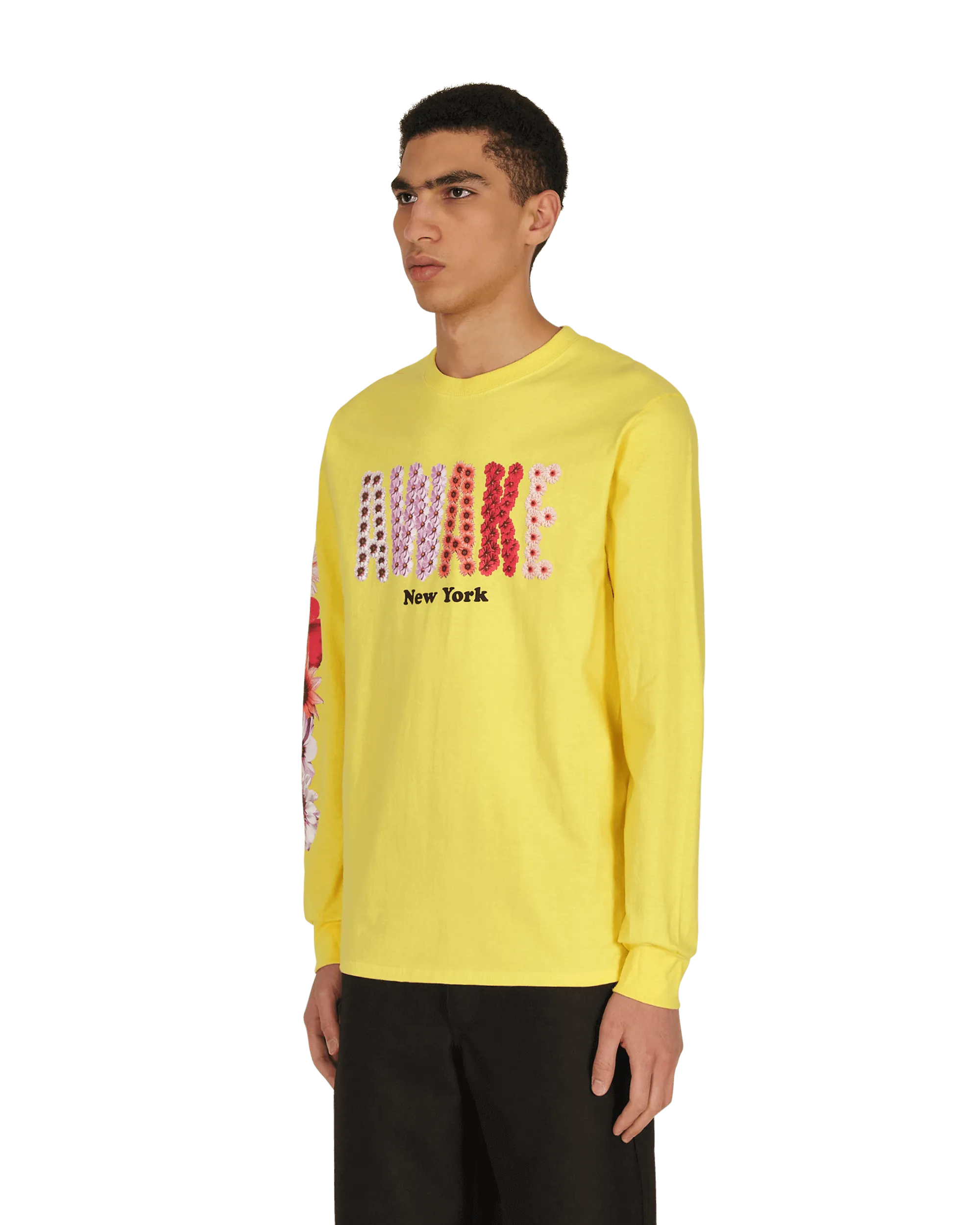 Bloom Logo Longsleeve T-Shirt Yellow