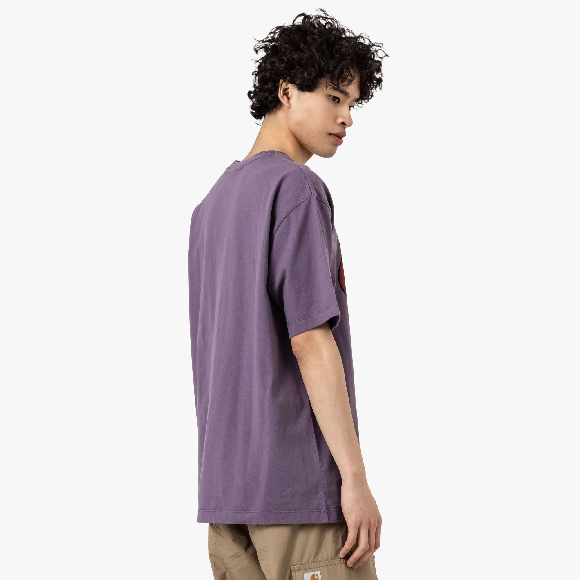 by Parra La Chambre Nuit T-Shirt Purple