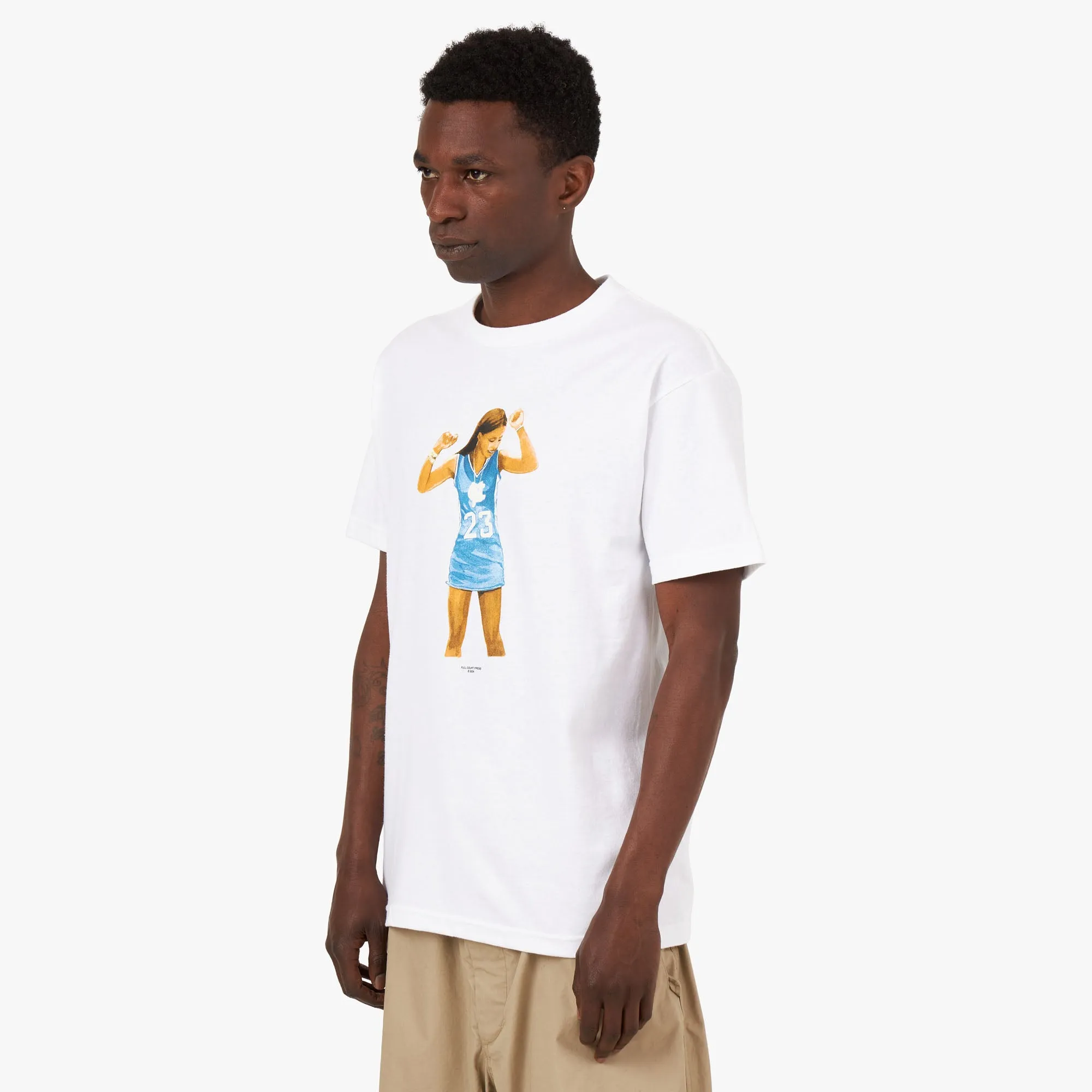 Full Court Press Mya T-shirt / White