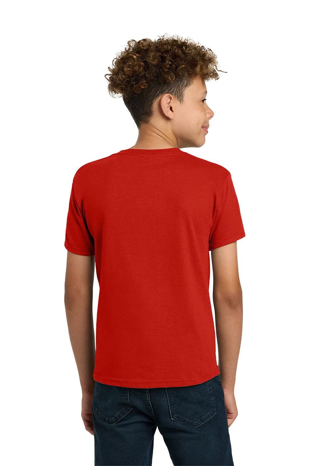 Gildan Youth Short Sleeve Crewneck T-Shirt - Red