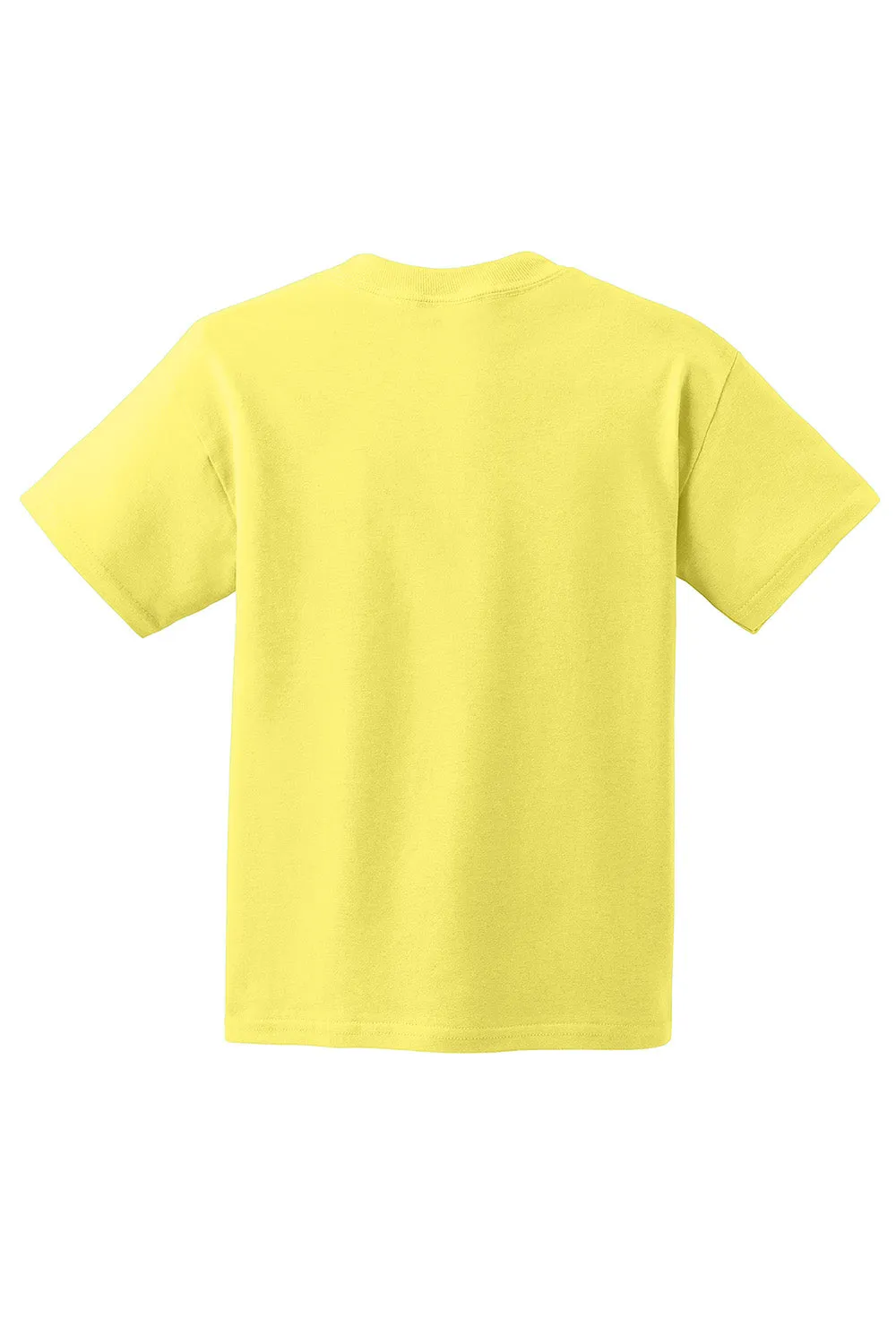 Hanes Youth ComfortSoft Short Sleeve Crewneck T-Shirt - Yellow