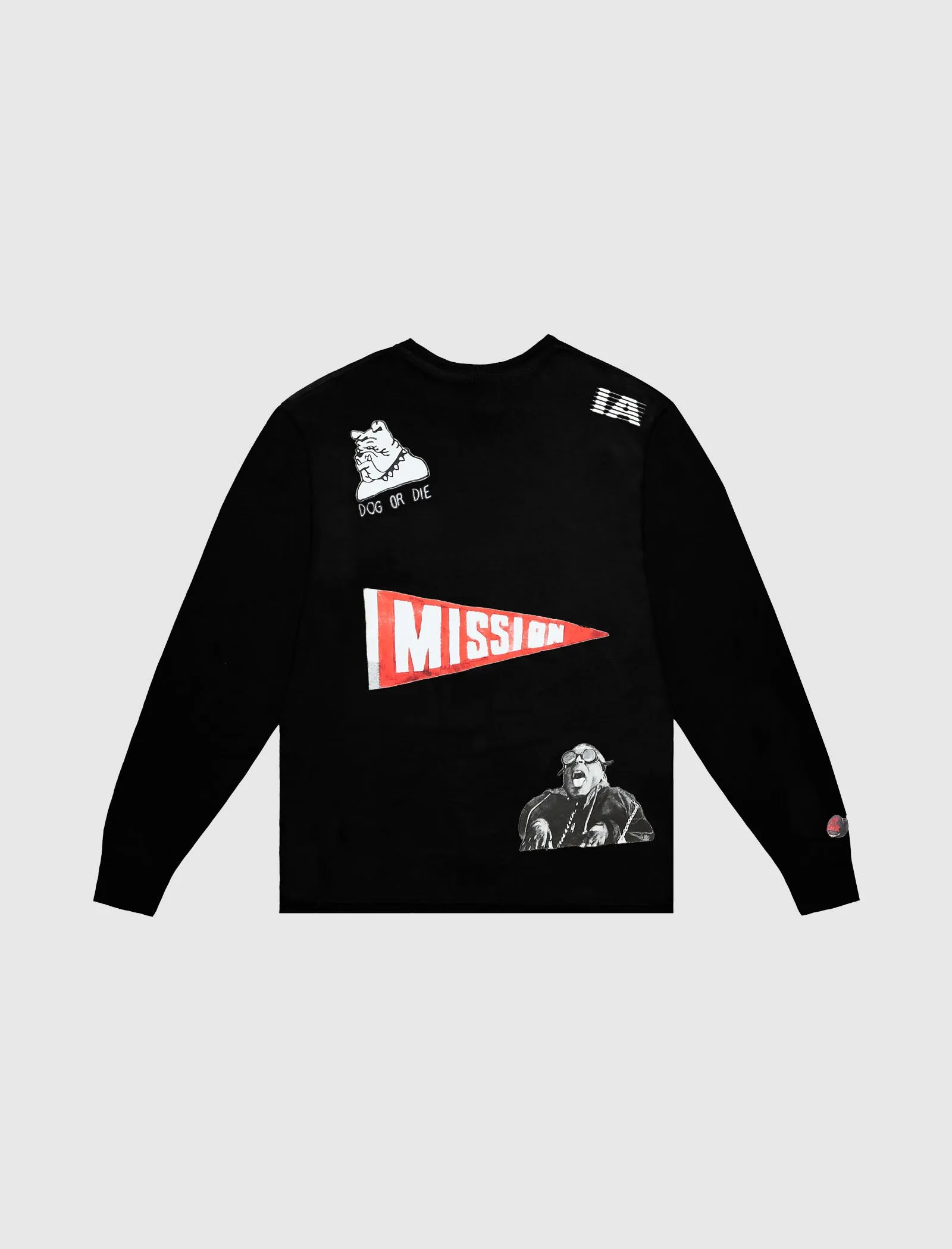 JACOB ROCHESTER MISSION COLLAGE LONG SLEEVE TEE