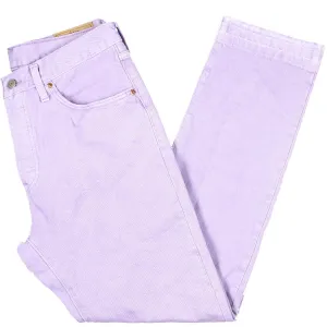 Levi's Womens Pockets Buttons Straight Leg Jeans