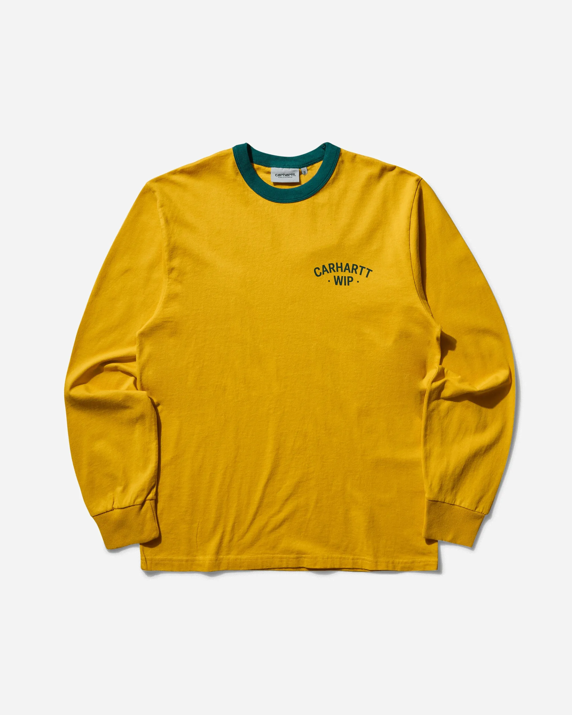 Men's 89 Ringer Longsleeve T-Shirt Quice / Rainforest