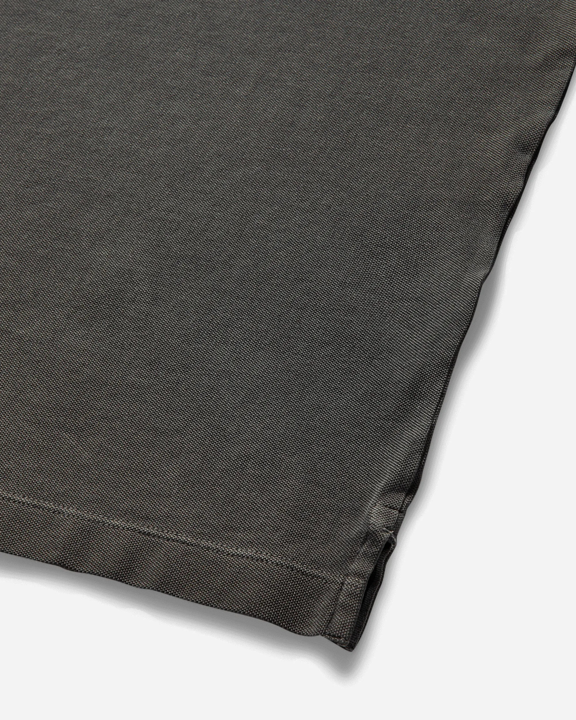 Men's Garment Dyed Longsleeve Polo Charcoal