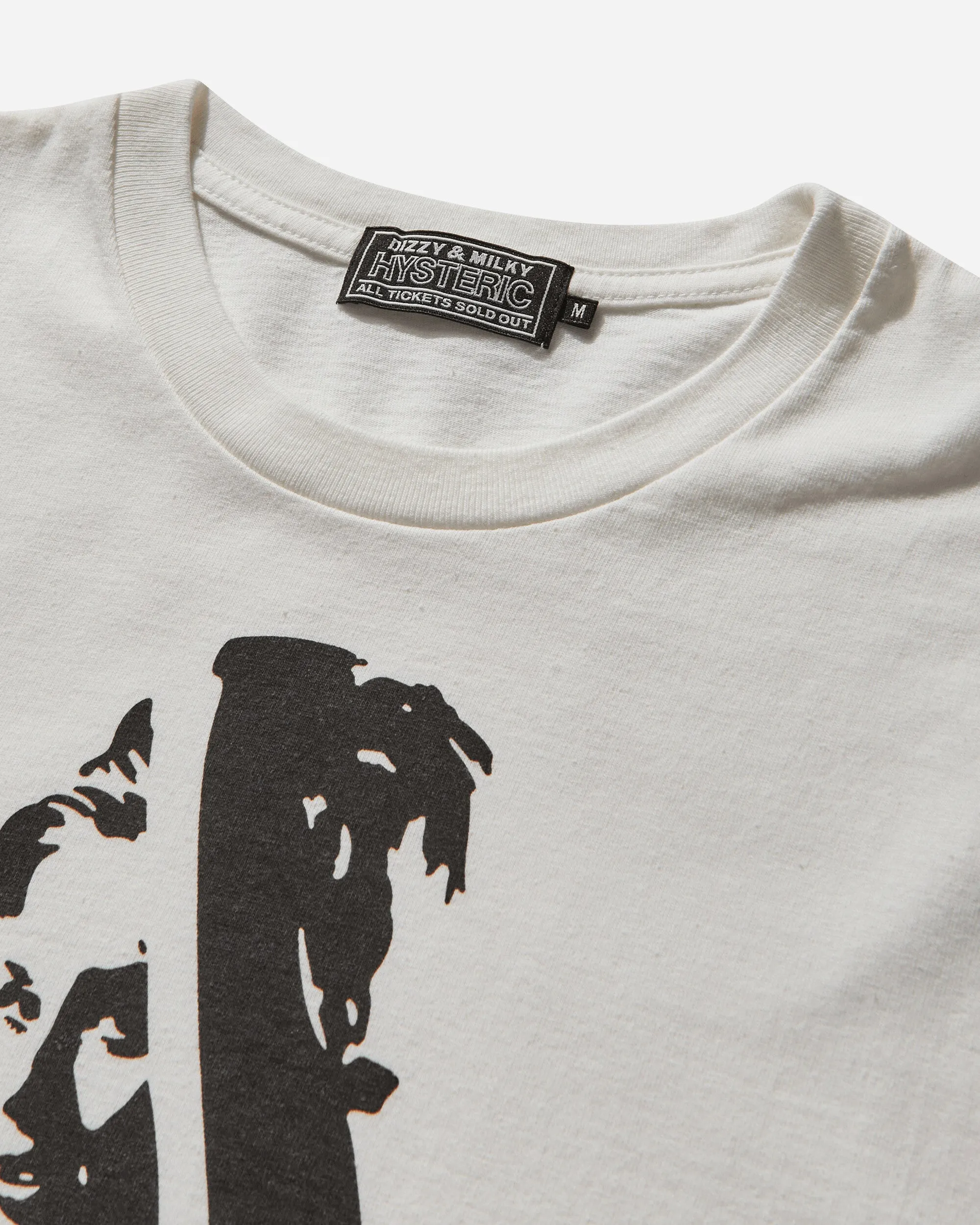 Men's Hysteric Armpits T-Shirt White