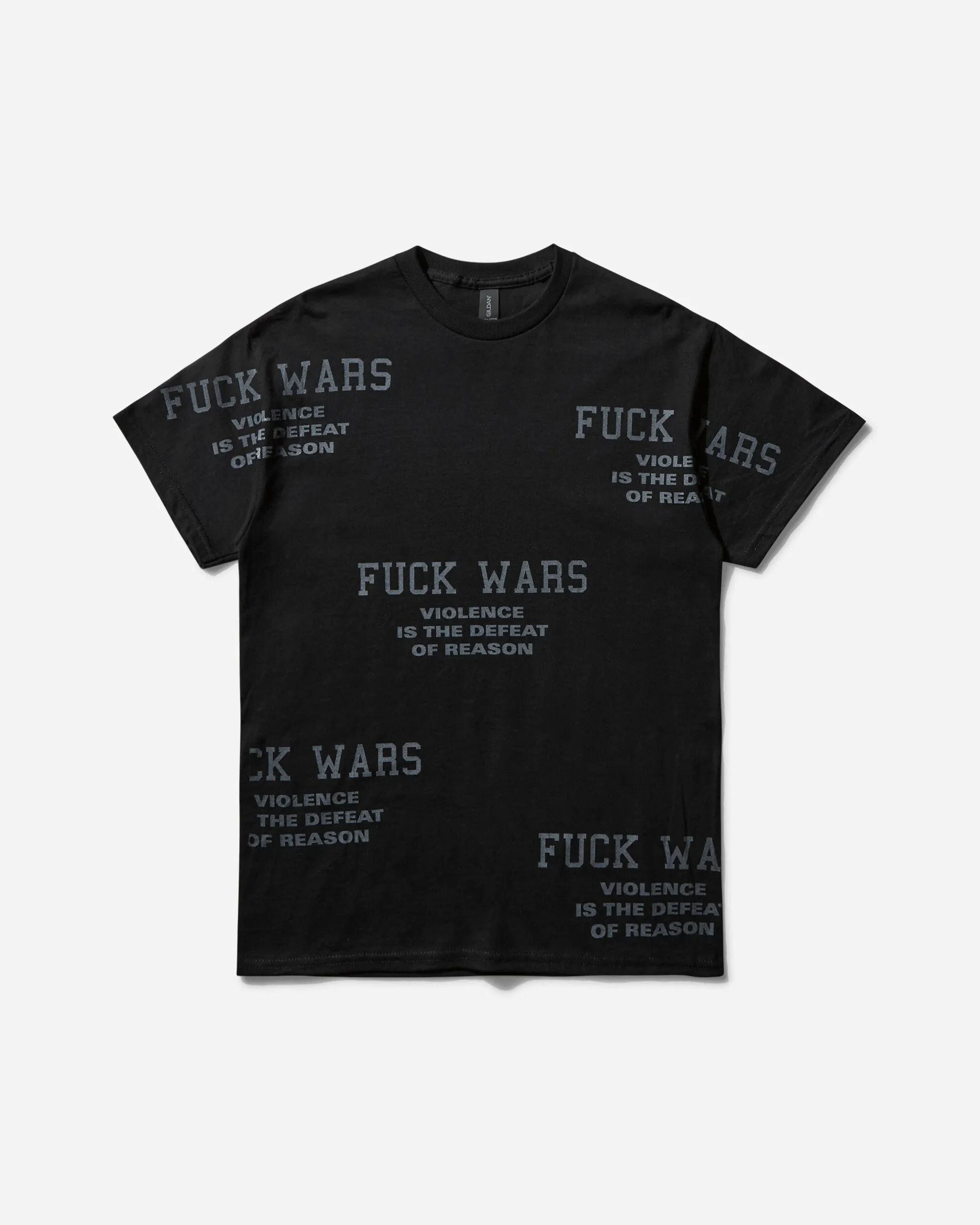 Men's Slam Jam Fuck Wars T-Shirt Black