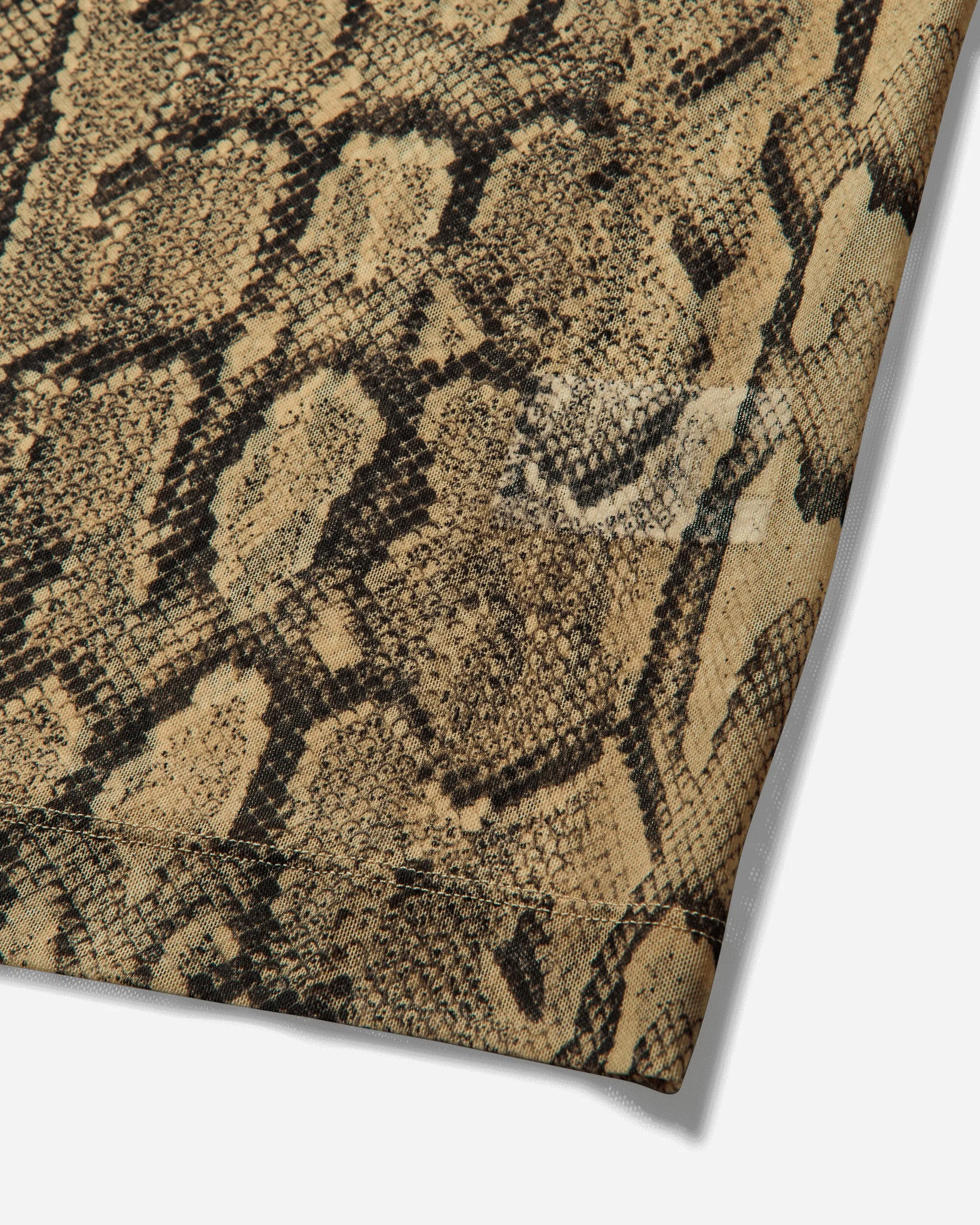 Men's Snake Print Longsleeve T-Shirt Sand