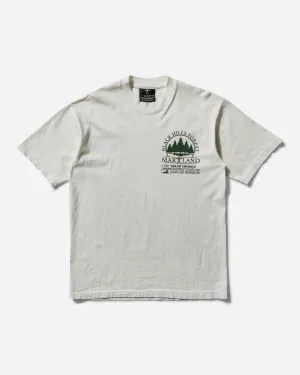 Men's The Blair Witch "Black Hills Forest Map" T-Shirt Off White