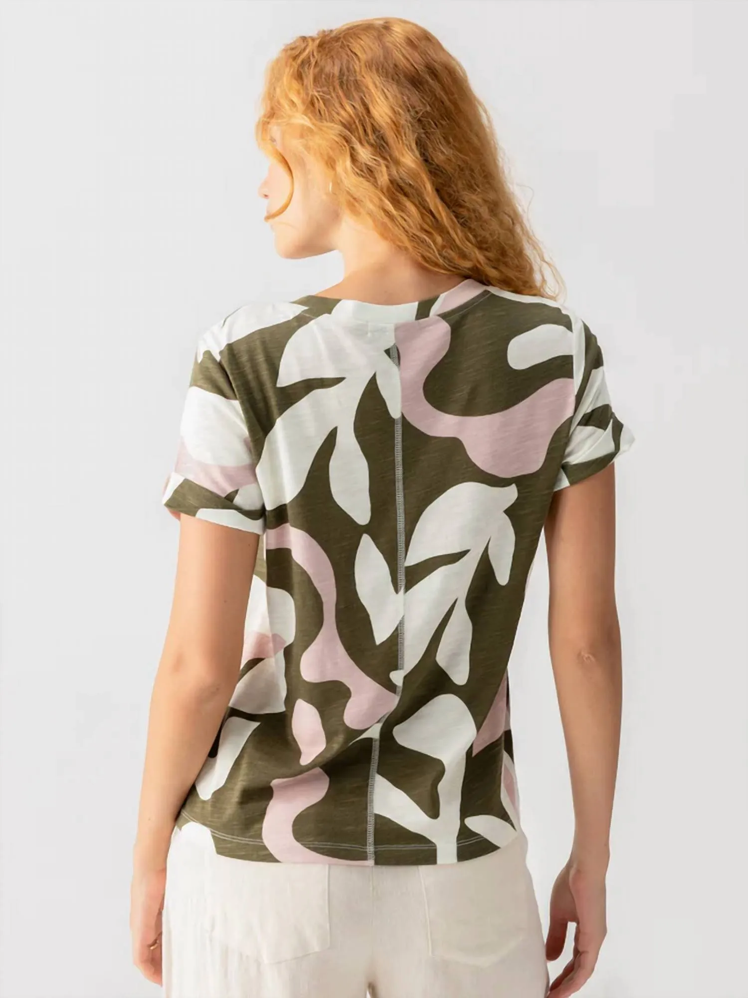 Perfect Tee In Fatigue Mineral