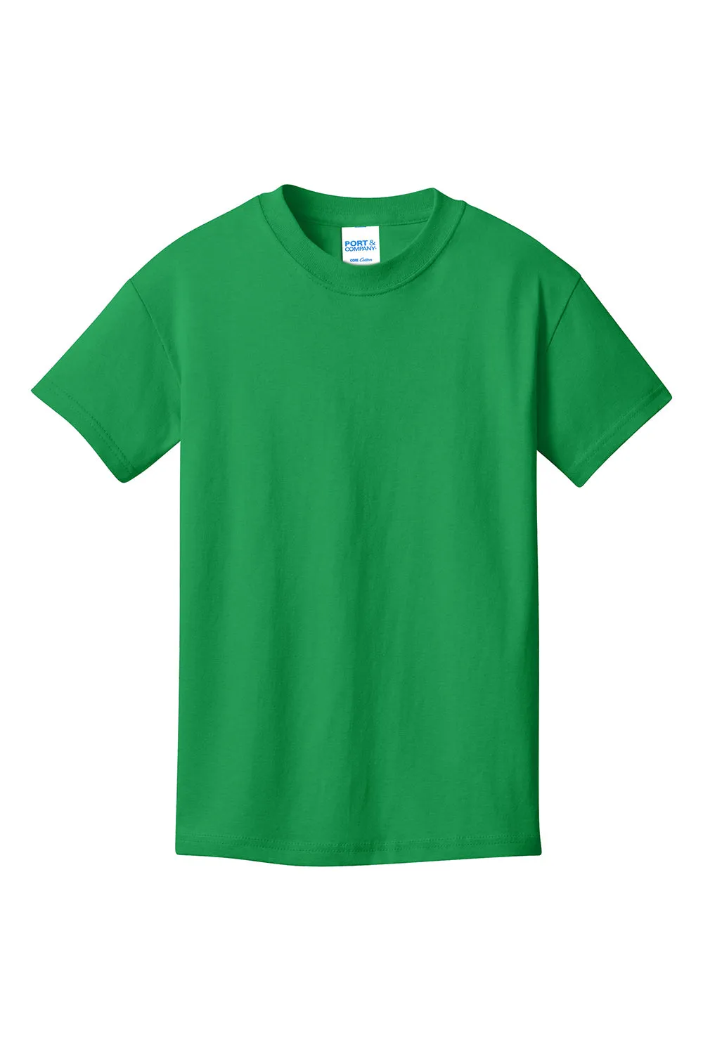 Port & Company Youth Core Short Sleeve Crewneck T-Shirt - Clover Green