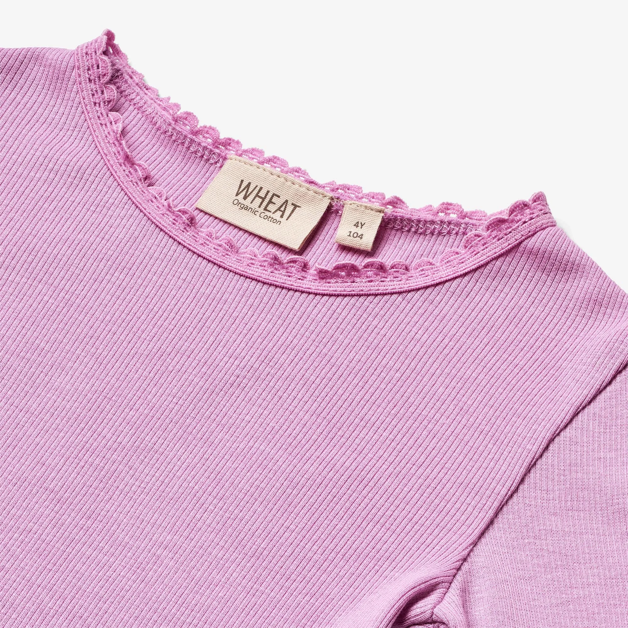Rib T-Shirt L/S Reese - iris