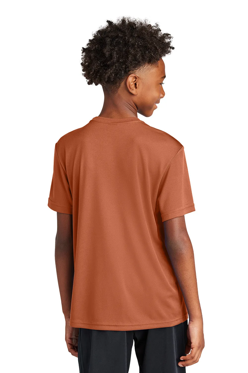 Sport-Tek Youth Competitor Moisture Wicking Short Sleeve Crewneck T-Shirt - Texas Orange