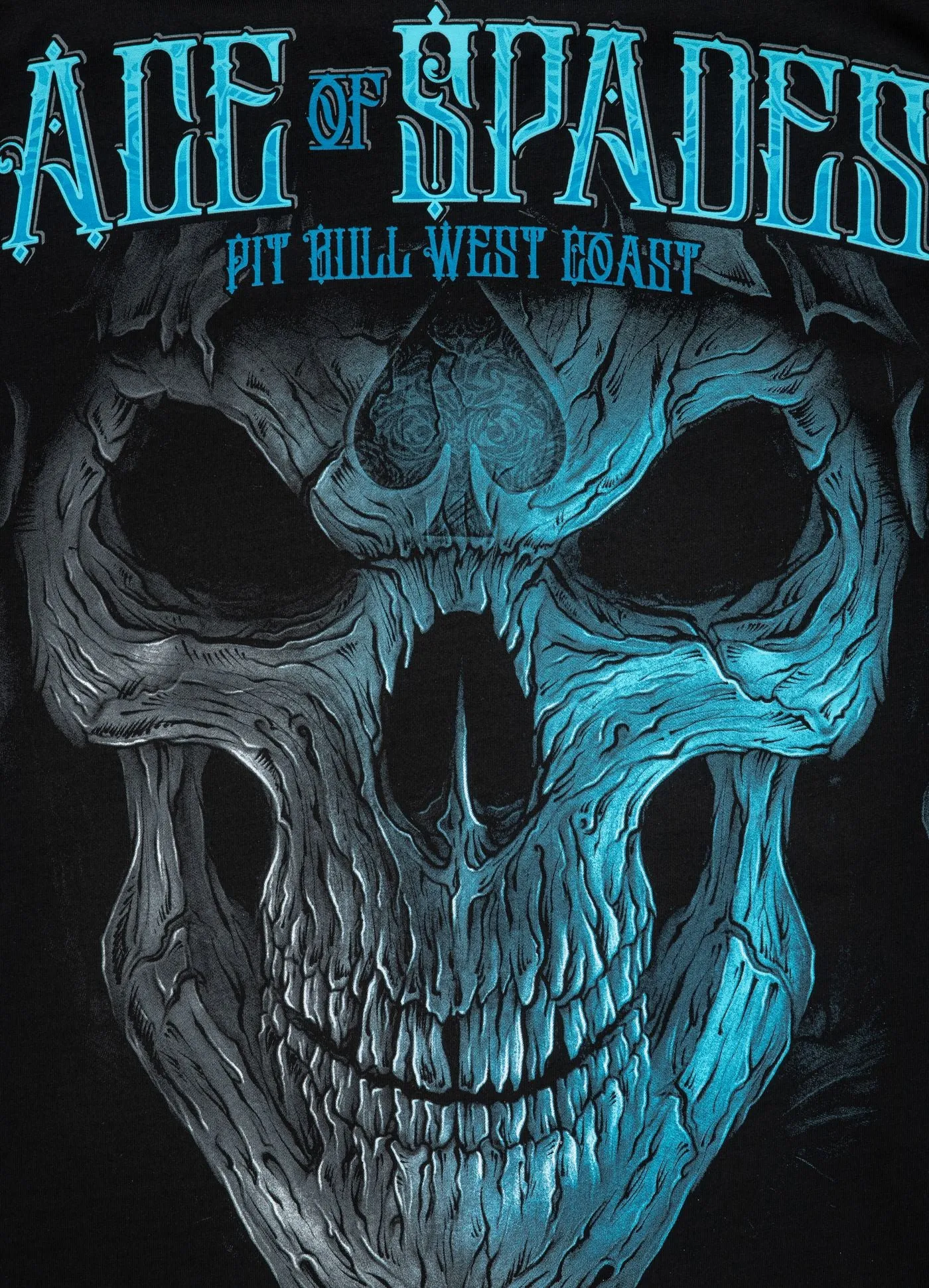 T-Shirt Blue Skull