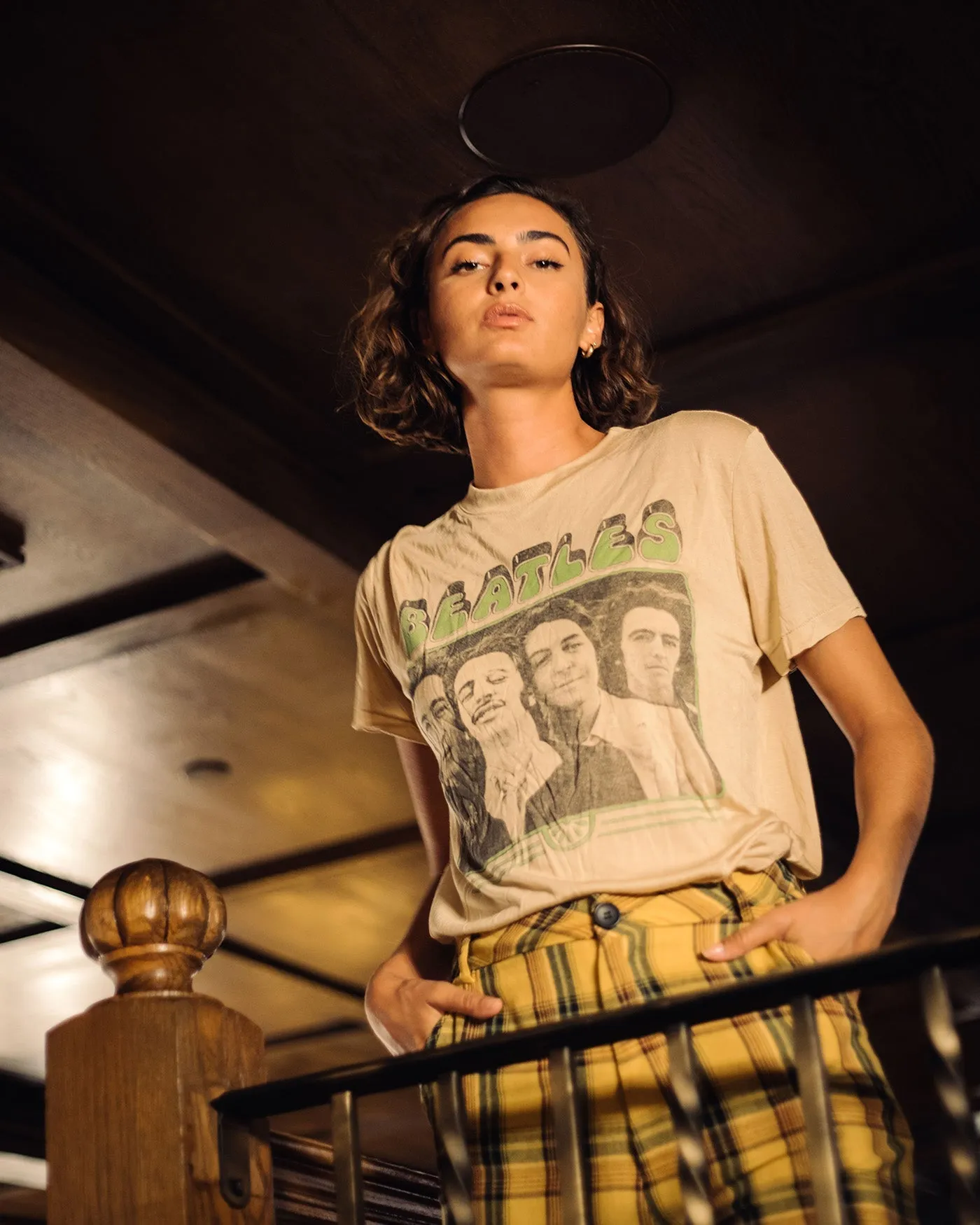 Women's The Beatles Apple Vintage Tissue Tee